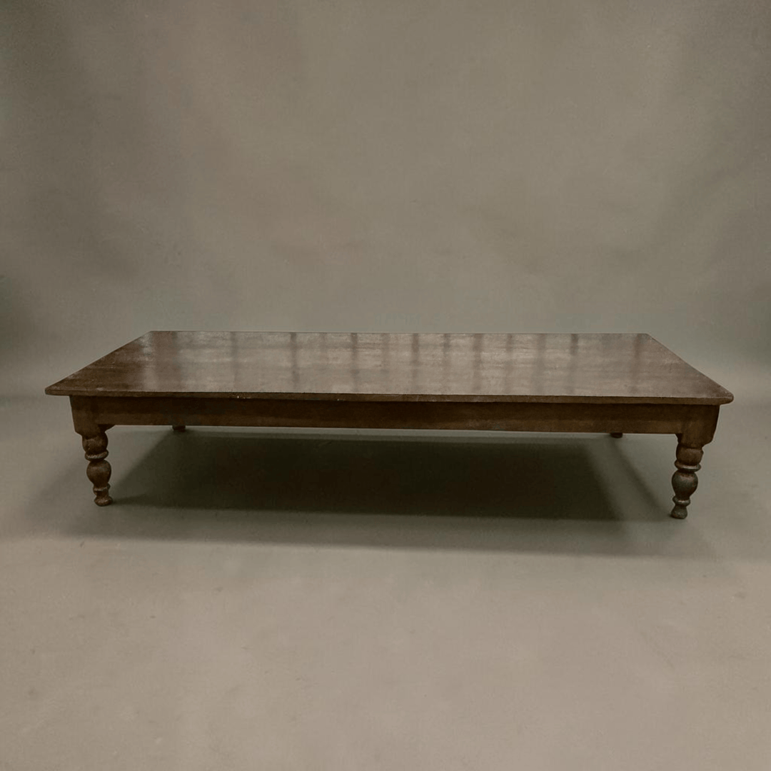 Water Tiger Decor Vintage Teak Coffee Table From Indonesia