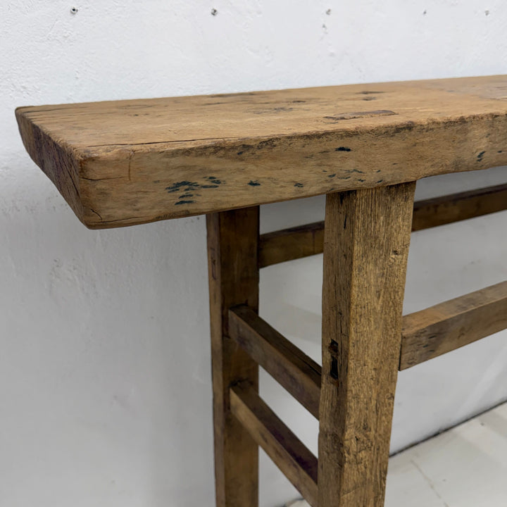 Water Tiger Furniture Antique Long Elm Console | 157x33x82cm
