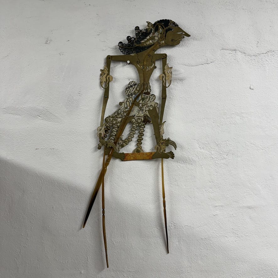 Vintage Balinese Wayang Kulit - Puppets