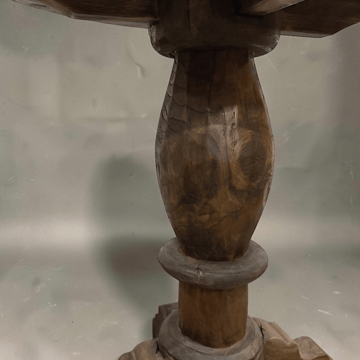 Water Tiger Furniture Cafe Style Organic HandCarved Side Table