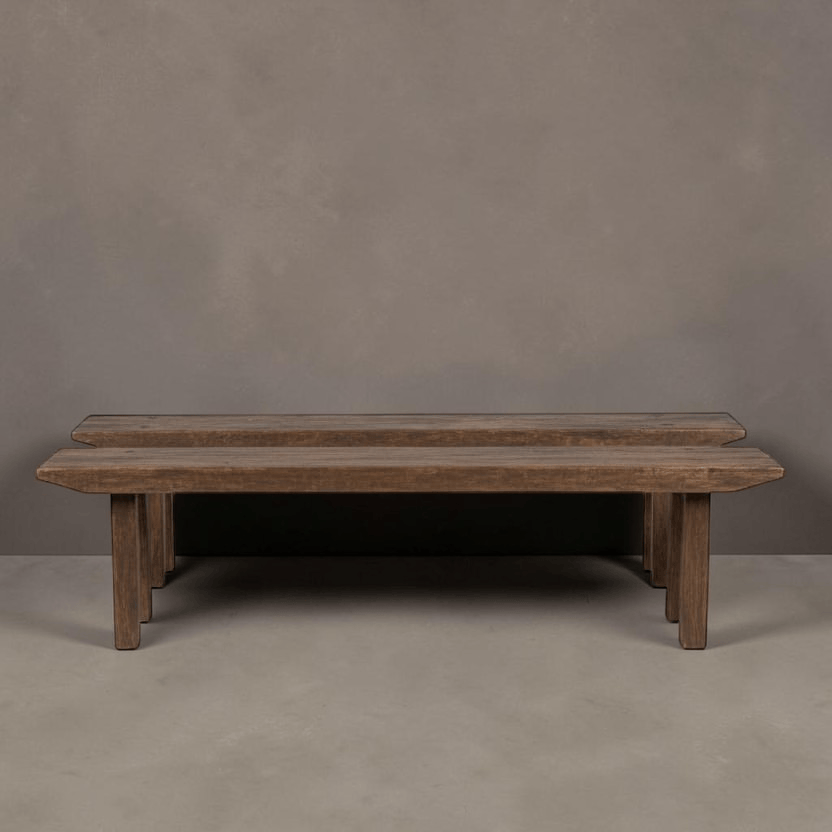 Water Tiger Furniture Organic Hand Made Teak Benches