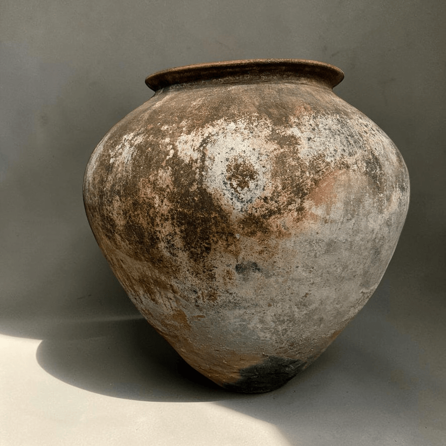 Water Tiger pot Terracotta Vintage Water Pot from Borneo