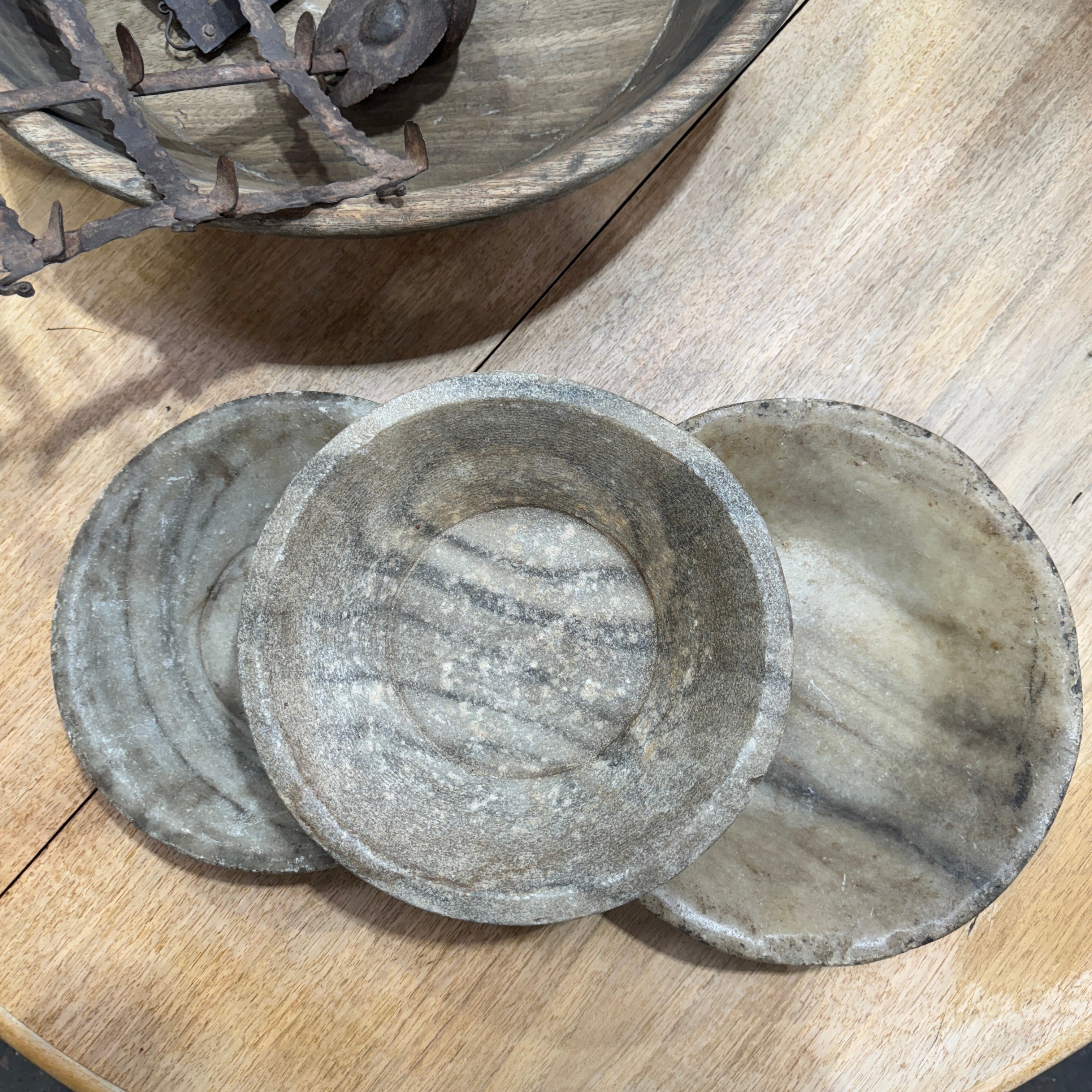 Vintage Marble Bowls – Water Tiger