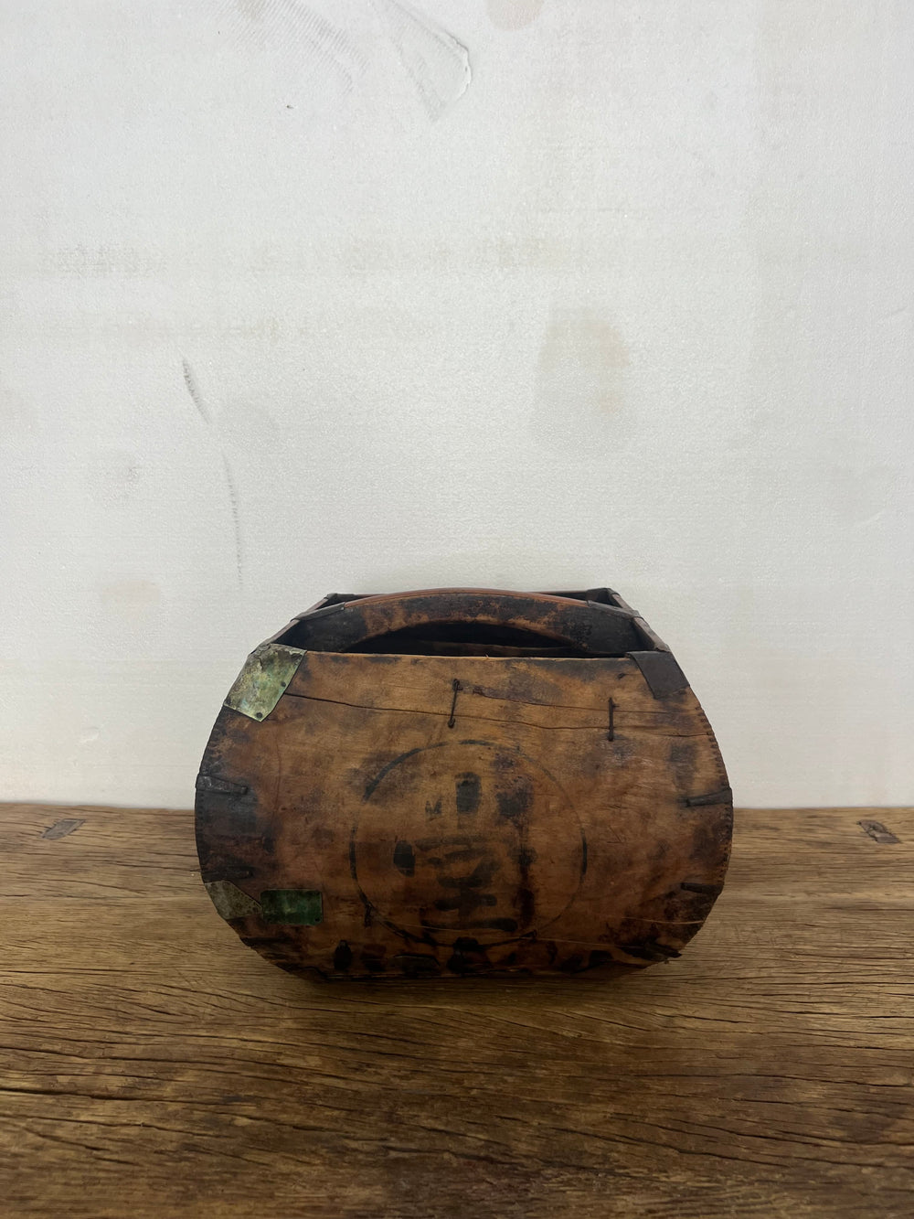 Water Tiger Decor Antique Rice Measures