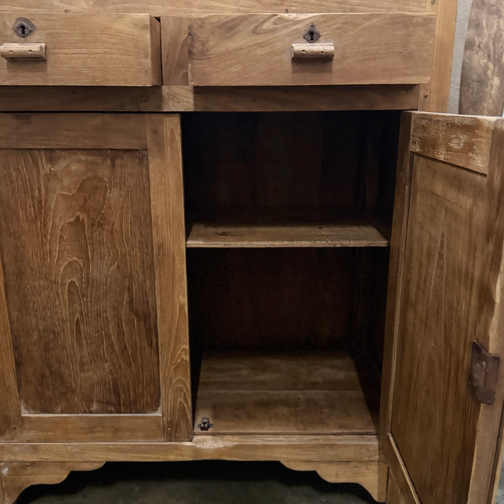 Water Tiger Furniture Indonesian Vintage Kitchen Hutch