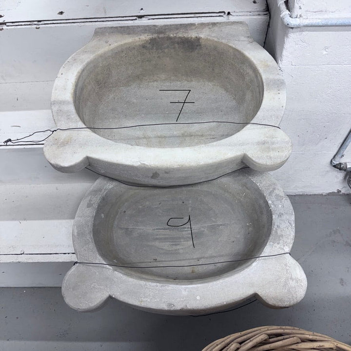 Water Tiger Decor Antique Marble Haman Sinks