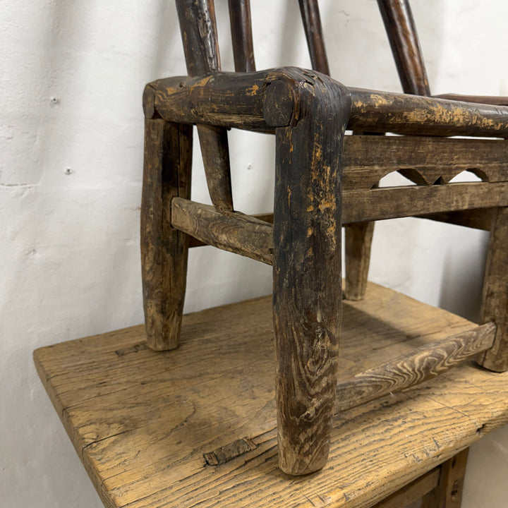 Water Tiger Furniture Chinese Antique Farmers Chair