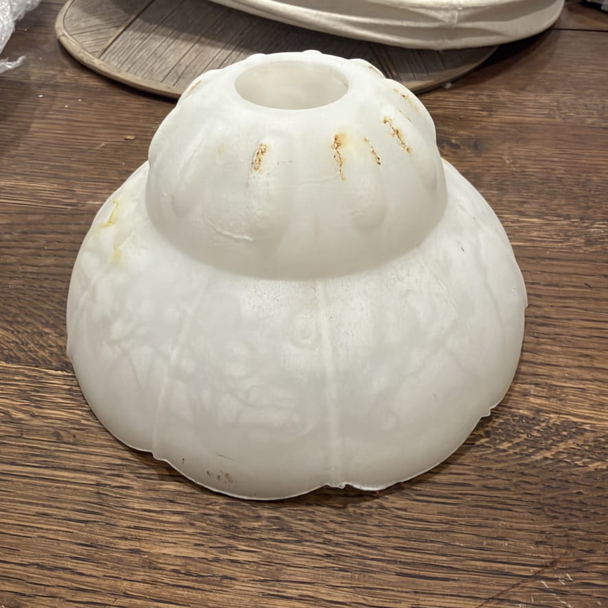 Water Tiger lamp Delicate Vintage Glass Lampshades