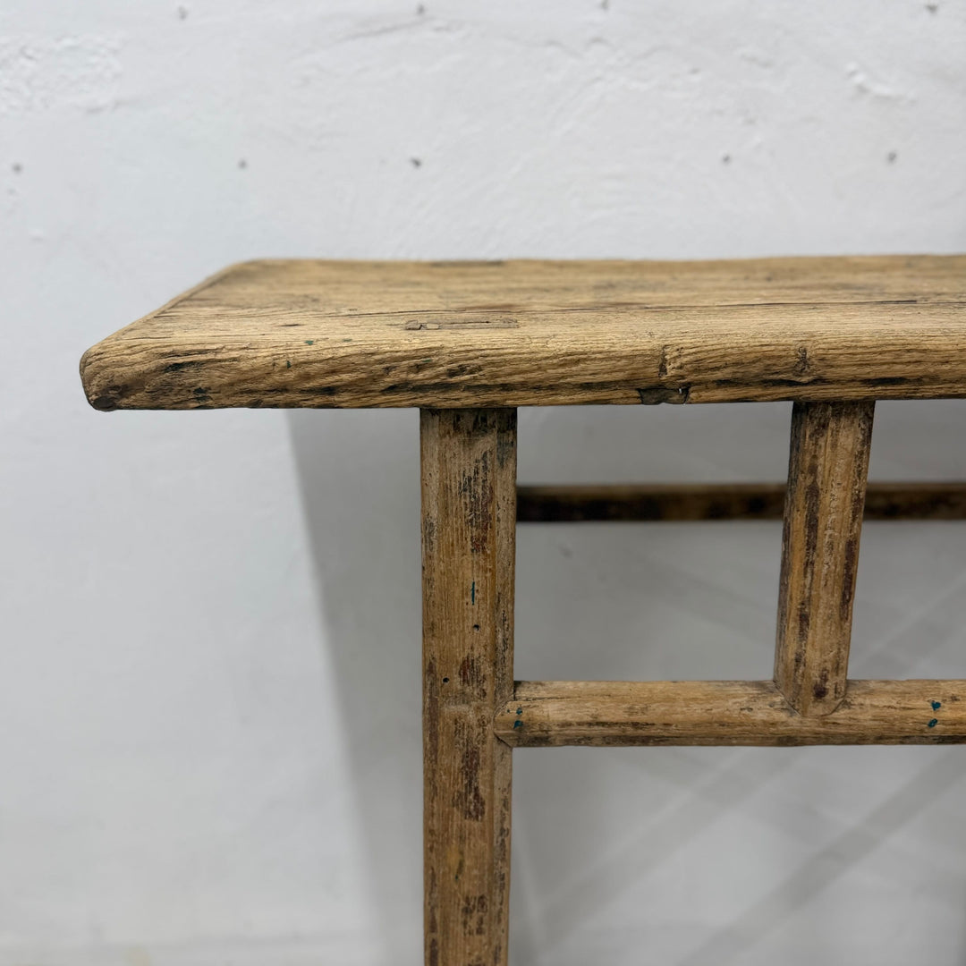 Water Tiger Furniture Natural Antique Elm Console | 96x33x85h cm