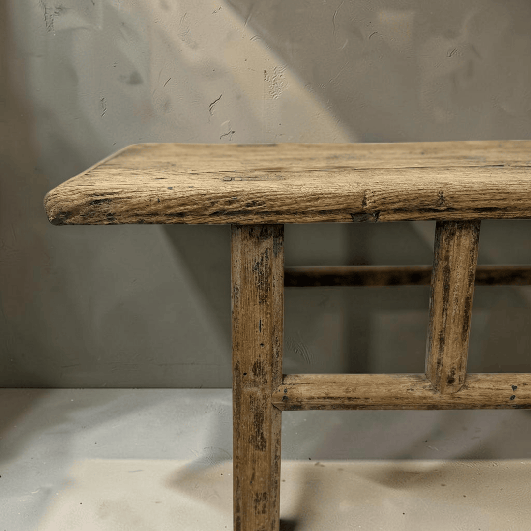 Water Tiger Furniture Natural Antique Elm Console | 96x33x85h cm