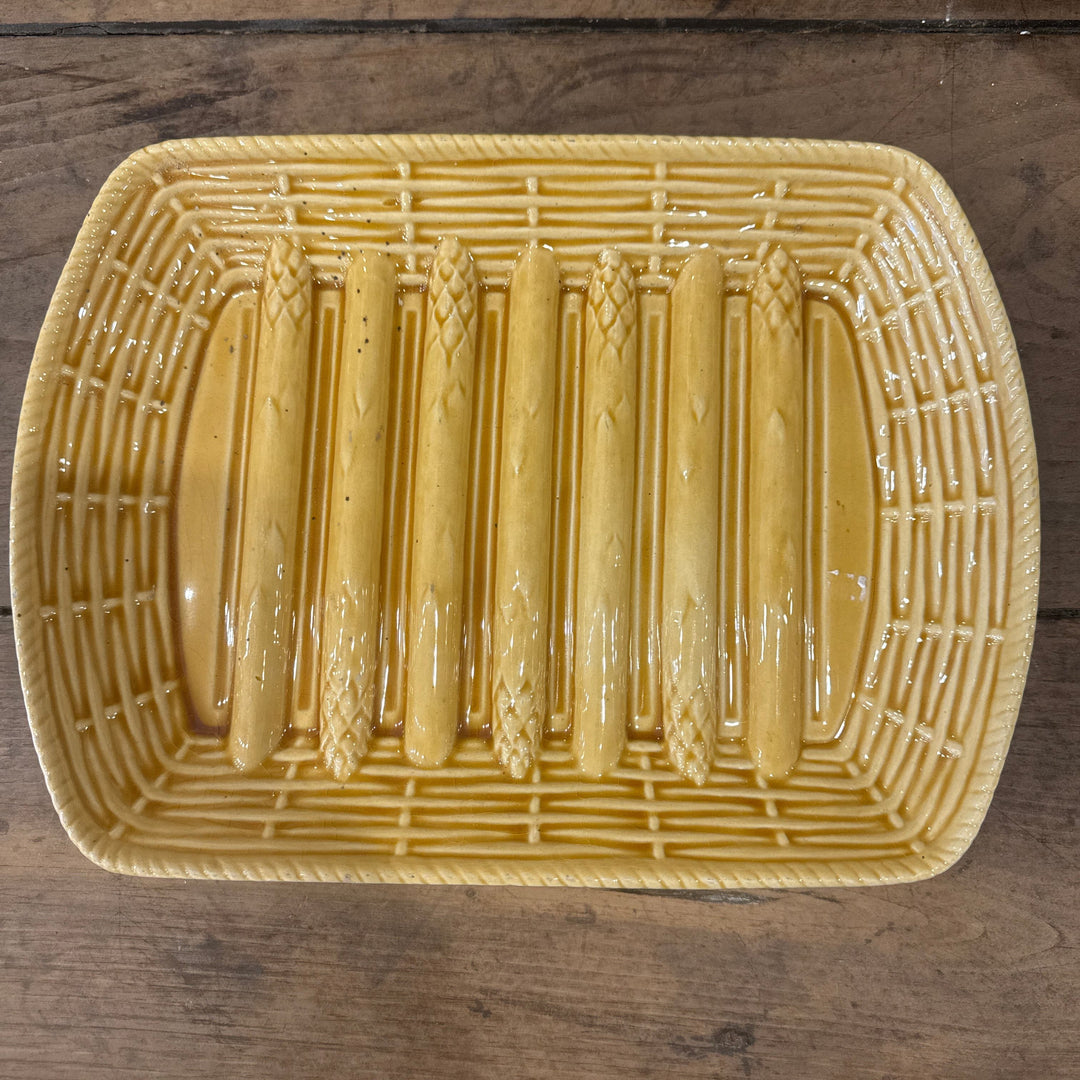 Water Tiger Furniture French Vintage Asparagus Plate