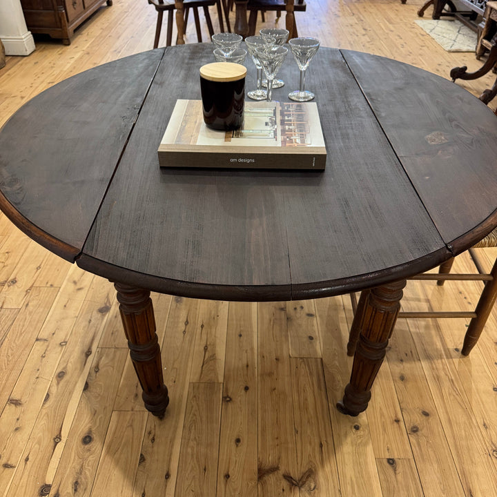 Water Tiger Furniture 19Th C Drop Leaf Louis Style Table