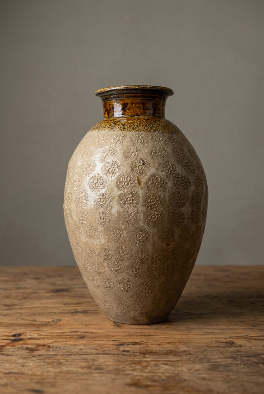 Water Tiger Decor Chinese Vintage Yunnan Pot 43x26cm