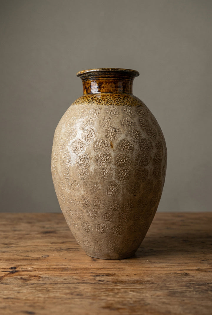 Water Tiger Decor Chinese Vintage Yunnan Pot 43x26cm