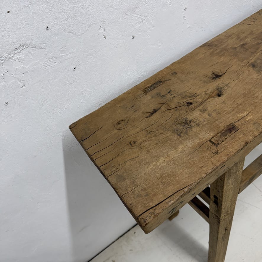 Water Tiger Furniture Antique Long Elm Console | 157x33x82cm