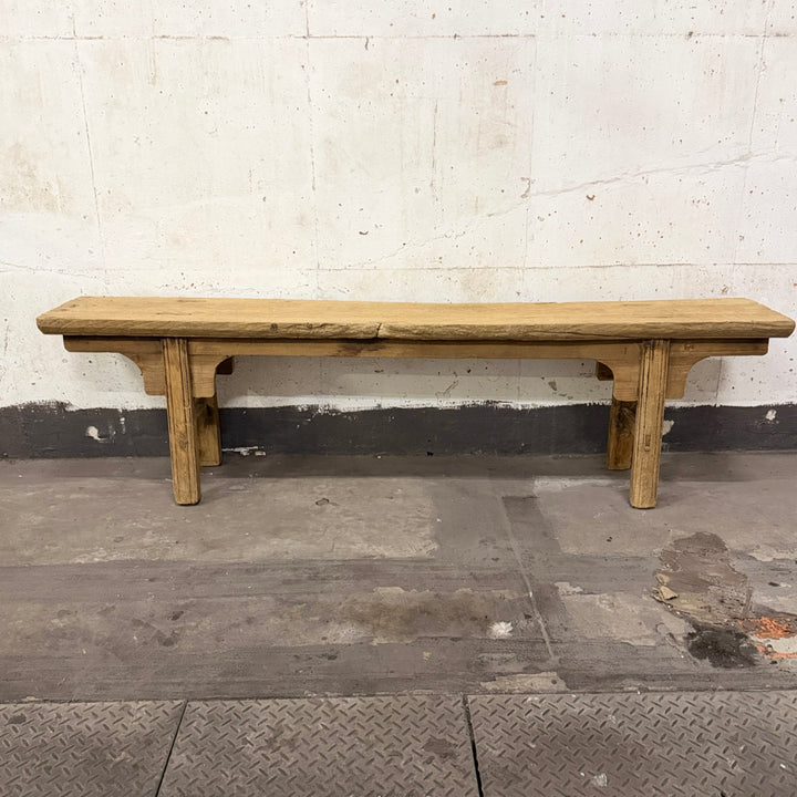 Water Tiger Furniture Antique Long Elm Bench | 191x36x51cm