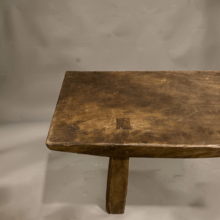 Water Tiger Furniture Organic Shaped Leg Hand Made Teak Benches