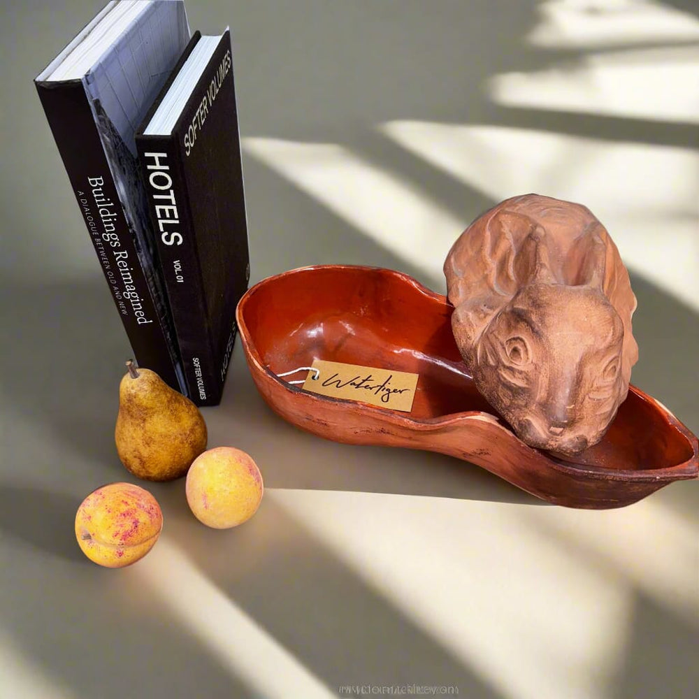 Water Tiger Furniture Vintage Gourmet Clay Pot Cooker From Italy