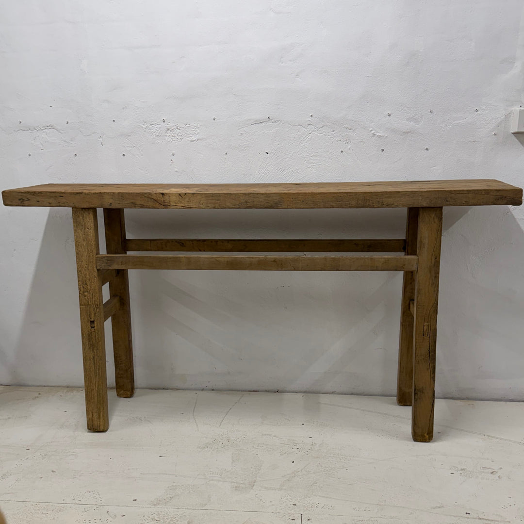 Water Tiger Furniture Antique Long Elm Console | 157x33x82cm
