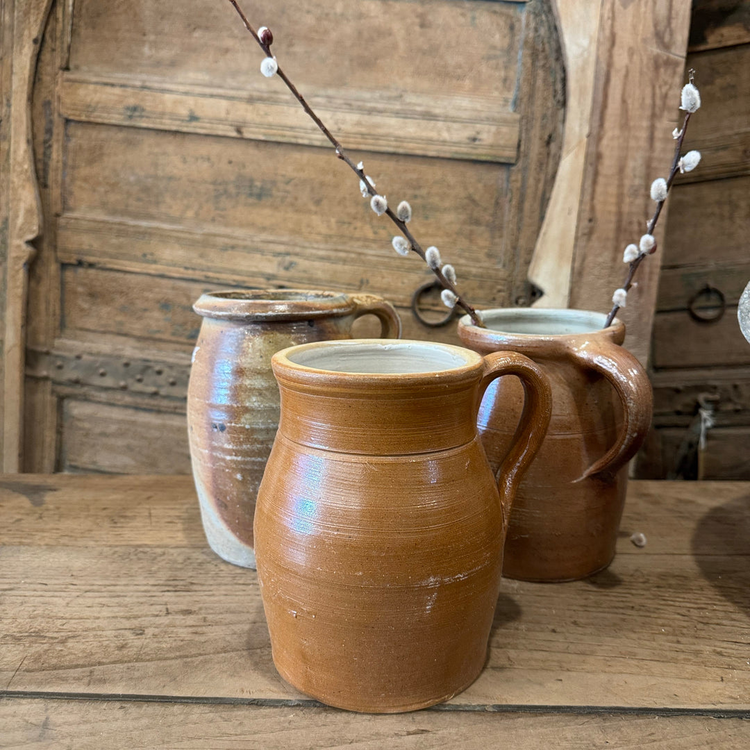 Water Tiger Furniture Antique French Stoneware Pitchers