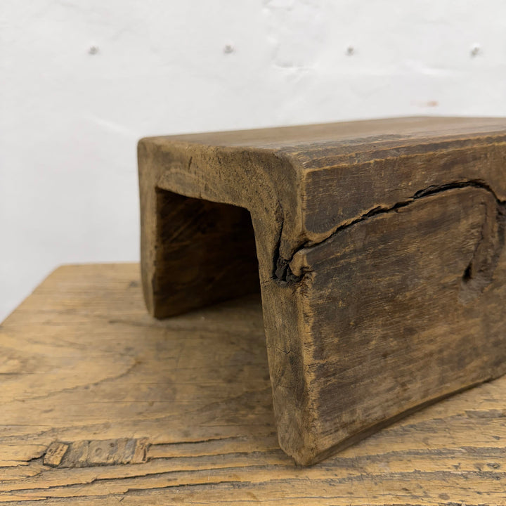 Water Tiger Furniture Antique Wooden Head Rest- Riser