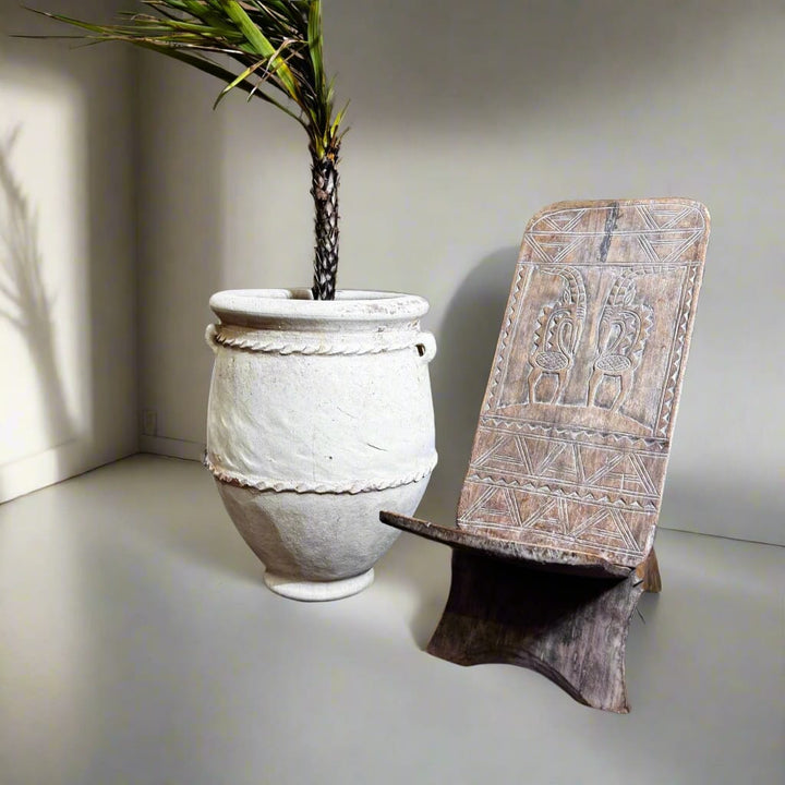Water Tiger chairs Carved African Wooden Folding Chairs