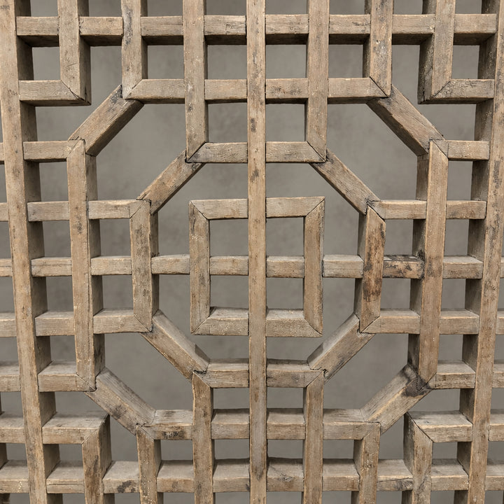 Water Tiger Furniture Antique Elm Window Screen