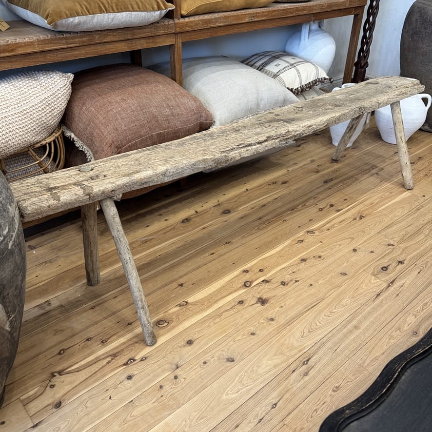 Water Tiger Furniture Wabi Sabi Oak Bench From Northern France