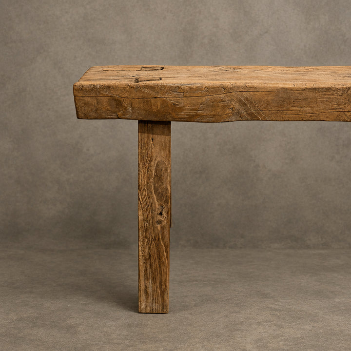 Water Tiger Decor Rustic Teak Wood Bench From Java