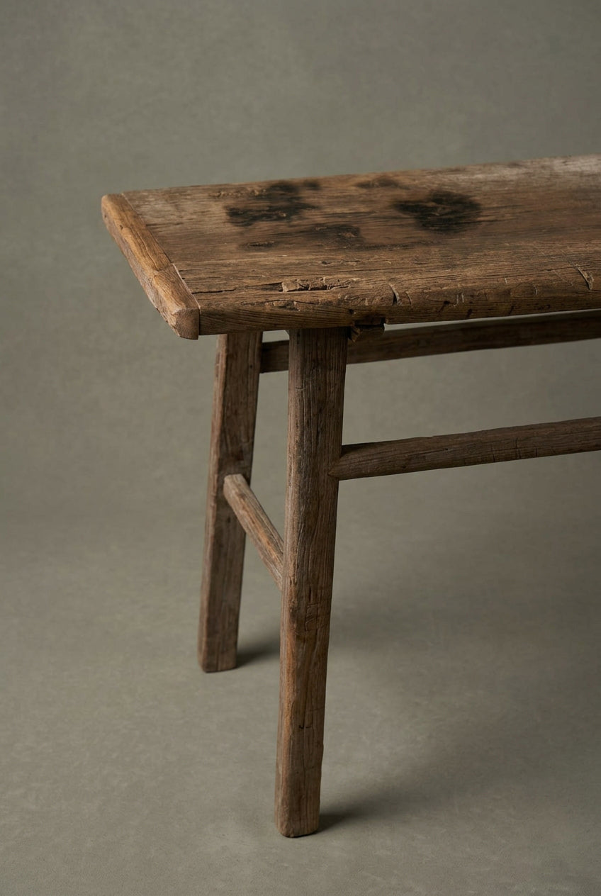 Water Tiger Furniture Antique Elm Console