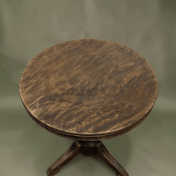 Water Tiger Furniture Cafe Style Organic HandCarved Side Table