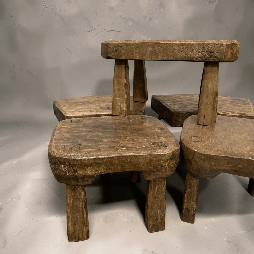 Water Tiger Furniture Hand Carved Stools