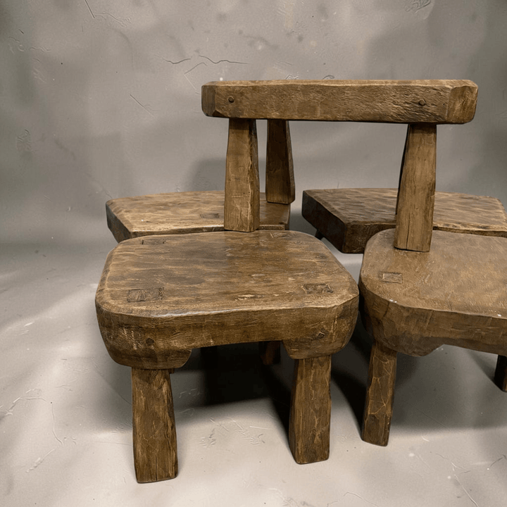 Water Tiger Furniture Hand Carved Stools