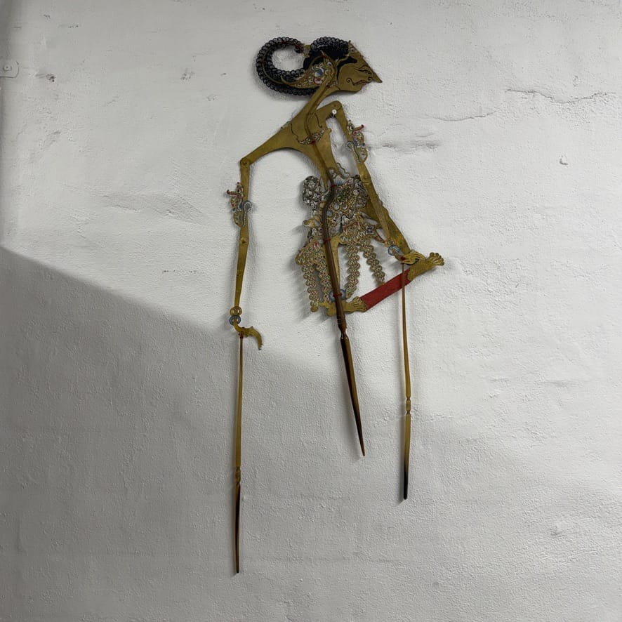 Vintage Balinese Wayang Kulit - Puppets