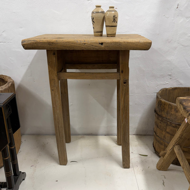 Water Tiger Furniture Antique Short Elm Console | 75x58x39cm