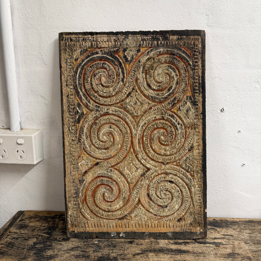 Water Tiger Decor Toraja Hand Carved Panels