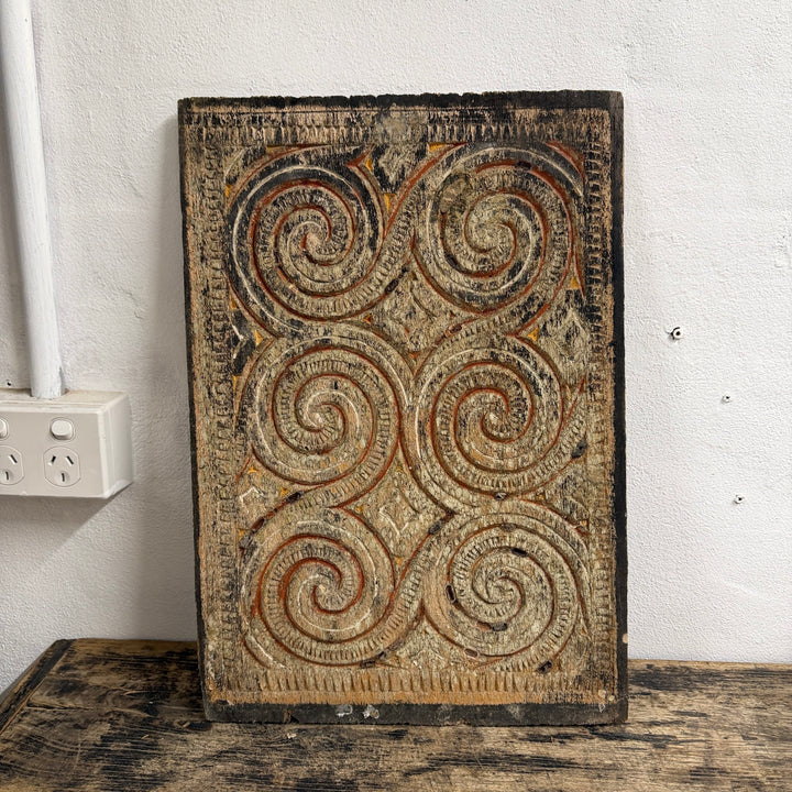 Water Tiger Decor Toraja Hand Carved Panels