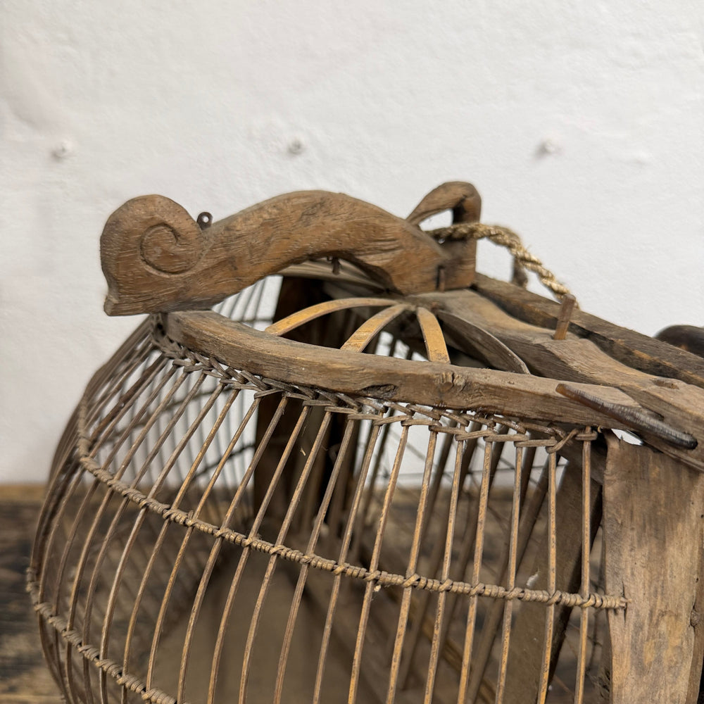 Water Tiger Decor Old Birdcages From Lombok