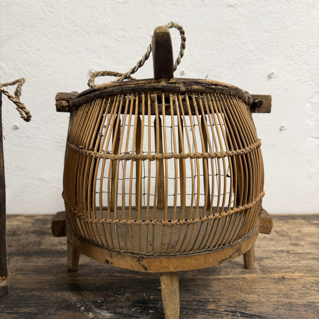 Water Tiger Decor Old Birdcages From Lombok