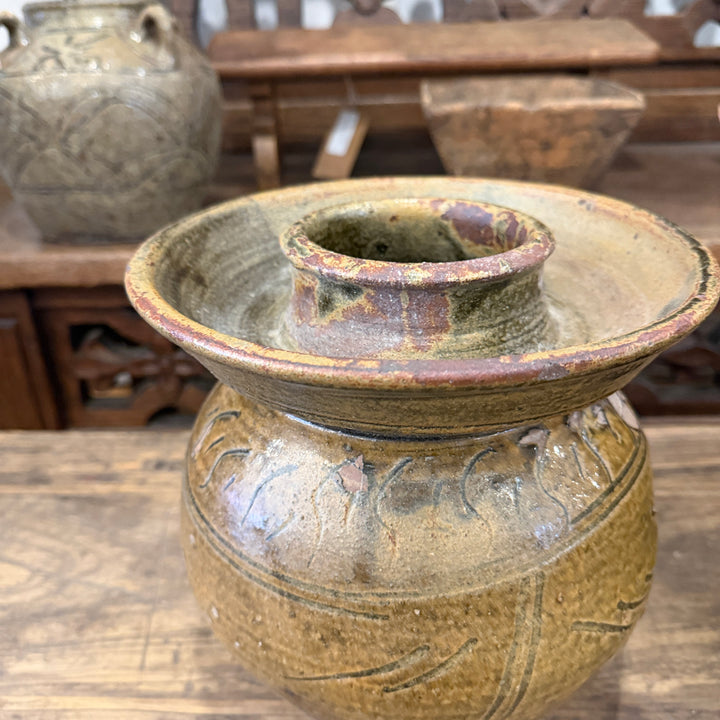 Antique Cizhou Kitchen Pot