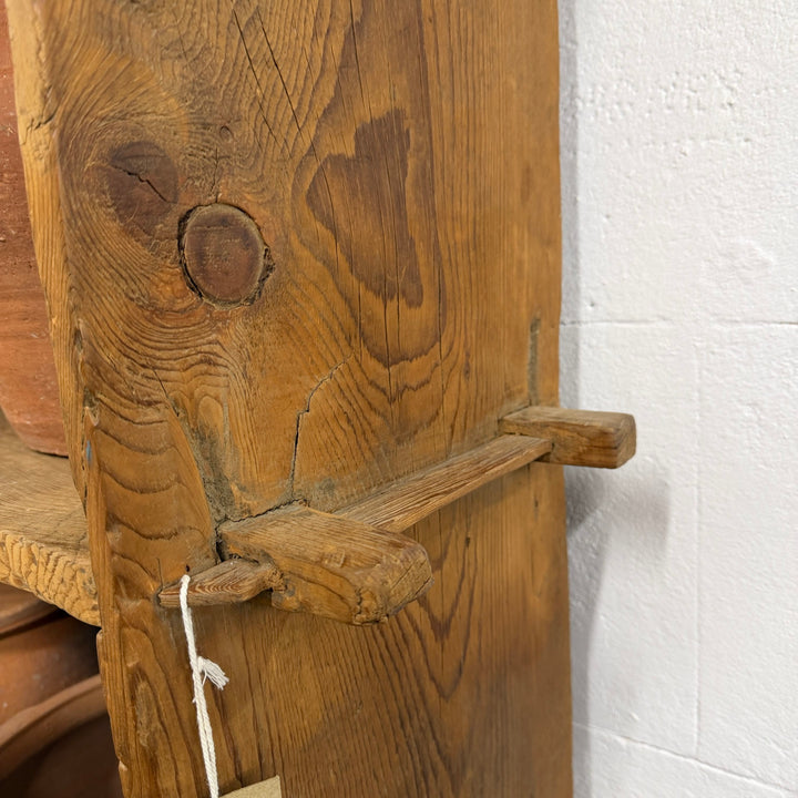 Water Tiger Furniture Aged Elm Four Shelf Bookcase