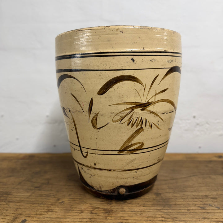 Water Tiger Decor A Cizhou  Ming Dynasty Ceramic Planter - Vessel