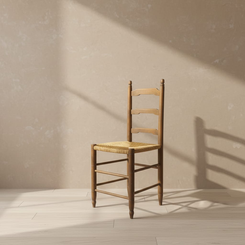 Water Tiger Furniture Ladderback Rush Chair | French Furniture