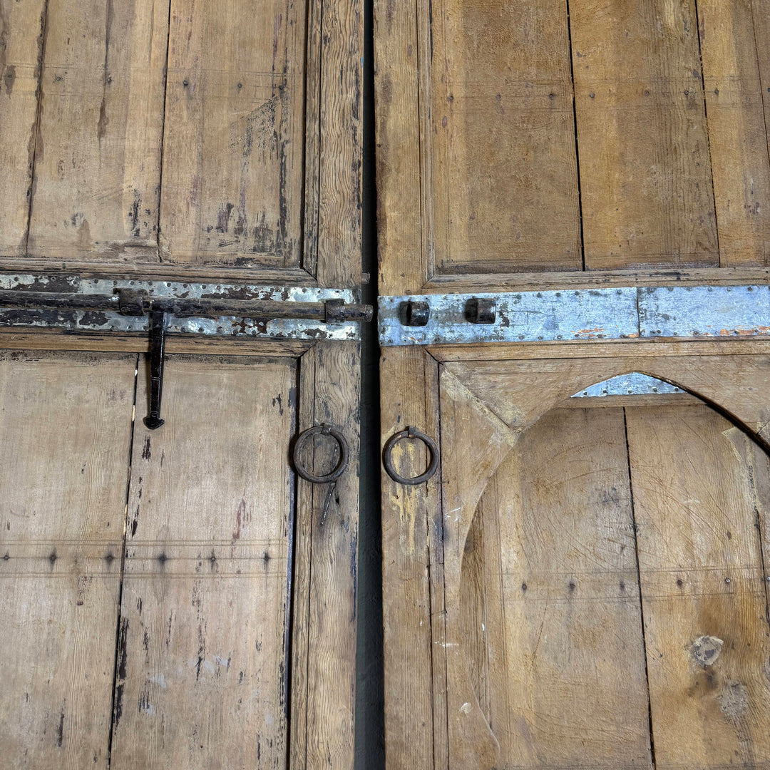Water Tiger doors Vintage Moroccan Riad Doors - Authentic Marrakech Craftsmanship