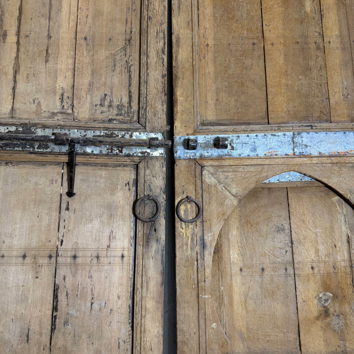 Water Tiger doors Vintage Moroccan Riad Doors - Authentic Marrakech Craftsmanship