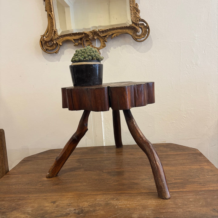 Brutalist Three Leg Stool