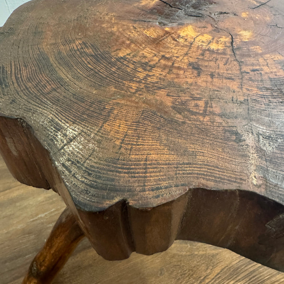 Brutalist Three Leg Stool