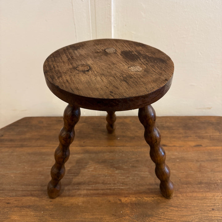 Water Tiger Furniture French Three Legged Bobbin Stool