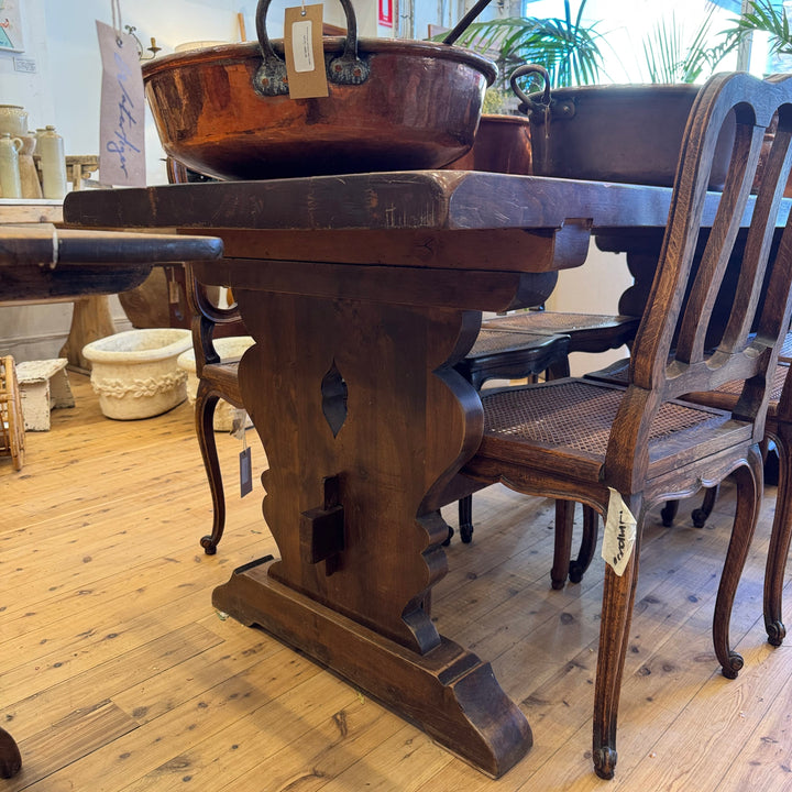 Water Tiger Furniture French 19th Century Oak Refectory Table