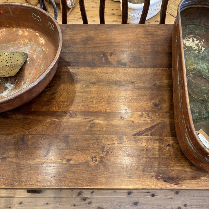 Water Tiger Furniture French 19th Century Oak Refectory Table
